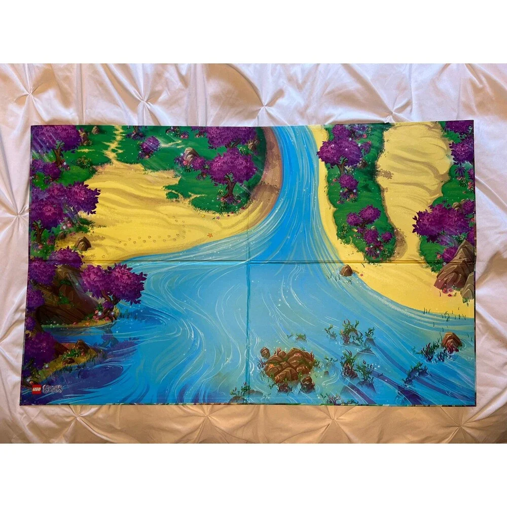 LEGO Elves Playmat mat City pad Double-Sided toy 39x28